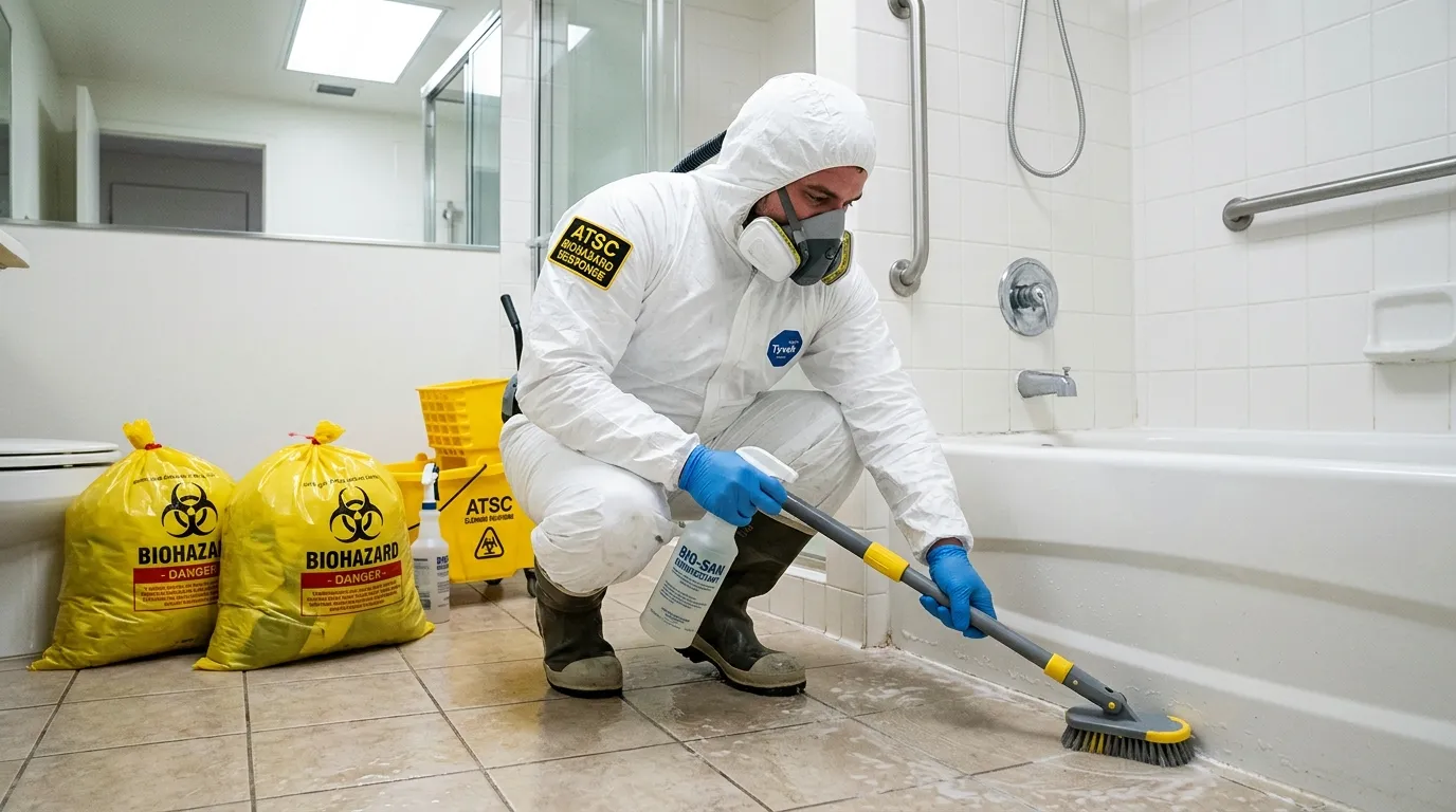 Decontamination equipment deployed for Blood Cleanup in Littleton